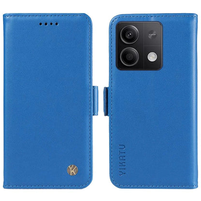 YIKATU YK-003 For Xiaomi Poco X6 5G / Redmi Note 13 Pro 5G Case Wallet Stand Leather Phone Cover Side Buckle