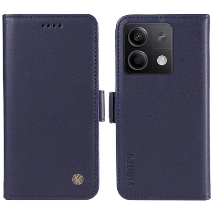 YIKATU YK-003 For Xiaomi Poco X6 5G / Redmi Note 13 Pro 5G Case Wallet Stand Leather Phone Cover Side Buckle