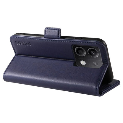 YIKATU YK-003 For Xiaomi Poco X6 5G / Redmi Note 13 Pro 5G Case Wallet Stand Leather Phone Cover Side Buckle