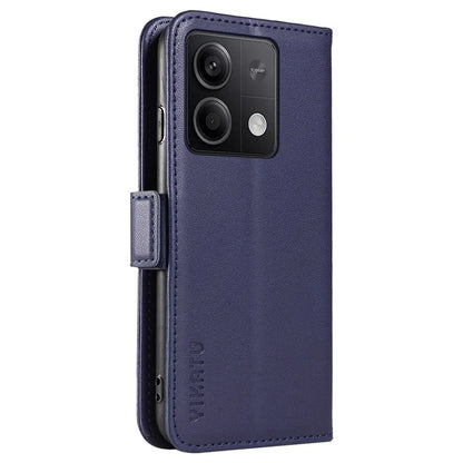 YIKATU YK-003 For Xiaomi Poco X6 5G / Redmi Note 13 Pro 5G Case Wallet Stand Leather Phone Cover Side Buckle