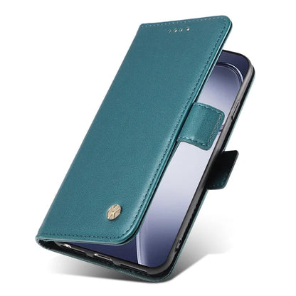 YIKATU YK-003 For Xiaomi Redmi K70 Ultra Case Wallet Stand Leather Phone Cover Side Buckle