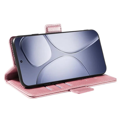 YIKATU YK-003 For Xiaomi Redmi K70 Ultra Case Wallet Stand Leather Phone Cover Side Buckle