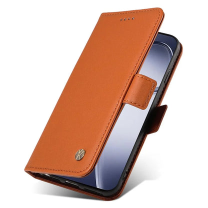 YIKATU YK-003 For Xiaomi Redmi K70 Ultra Case Wallet Stand Leather Phone Cover Side Buckle
