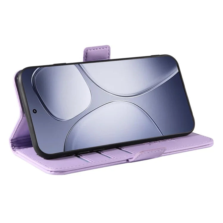 YIKATU YK-003 For Xiaomi Redmi K70 Ultra Case Wallet Stand Leather Phone Cover Side Buckle