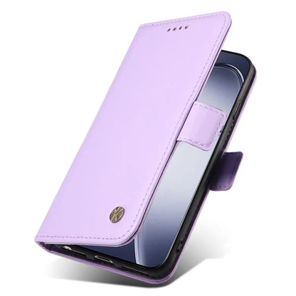YIKATU YK-003 For Xiaomi Redmi K70 Ultra Case Wallet Stand Leather Phone Cover Side Buckle