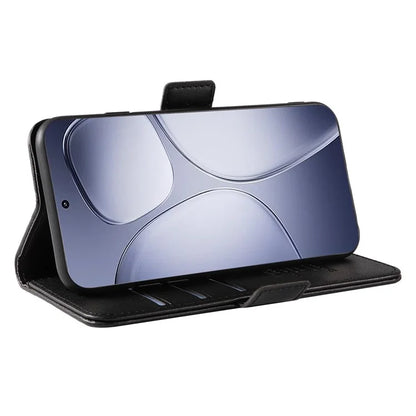 YIKATU YK-003 For Xiaomi Redmi K70 Ultra Case Wallet Stand Leather Phone Cover Side Buckle