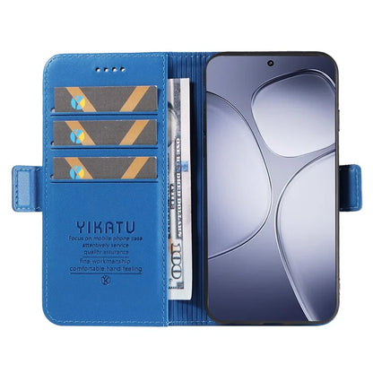 YIKATU YK-003 For Xiaomi Redmi K70 Ultra Case Wallet Stand Leather Phone Cover Side Buckle