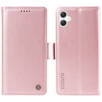 YIKATU YK-003 For Samsung Galaxy A06 Case Wallet Stand Leather Phone Cover Side Buckle