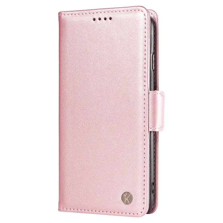 YIKATU YK-003 For Samsung Galaxy A06 Case Wallet Stand Leather Phone Cover Side Buckle