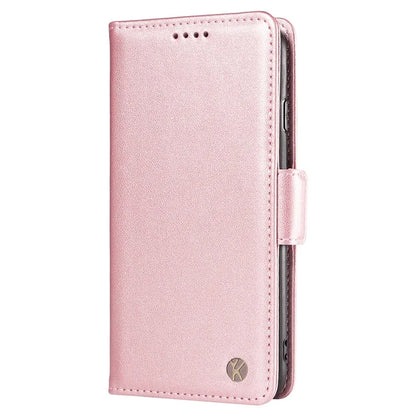 YIKATU YK-003 For Samsung Galaxy A06 Case Wallet Stand Leather Phone Cover Side Buckle