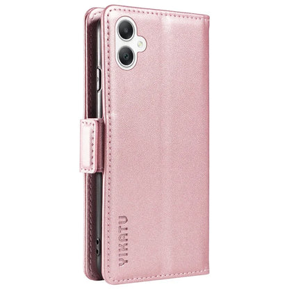 YIKATU YK-003 For Samsung Galaxy A06 Case Wallet Stand Leather Phone Cover Side Buckle