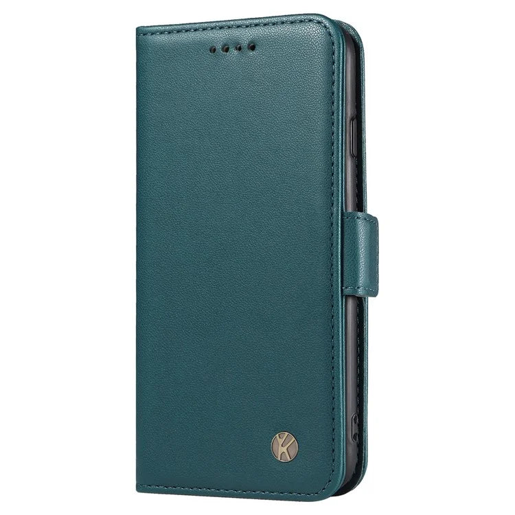 YIKATU YK-003 For Samsung Galaxy A06 Case Wallet Stand Leather Phone Cover Side Buckle