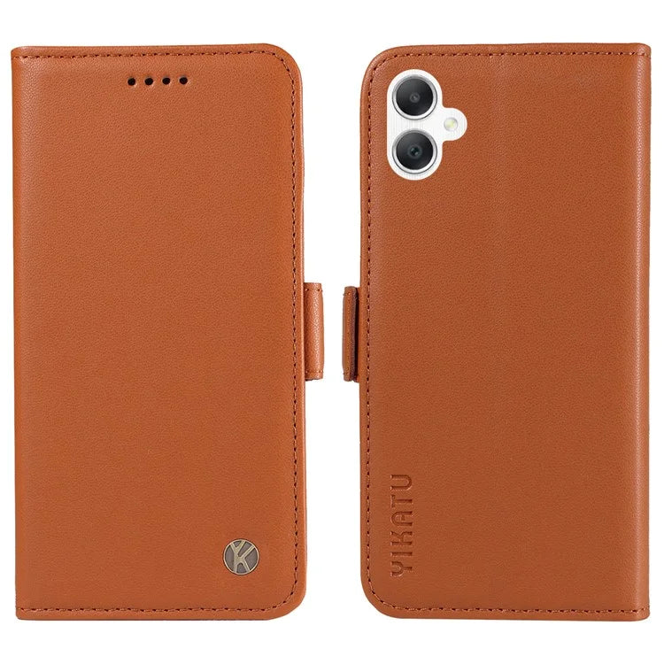 YIKATU YK-003 For Samsung Galaxy A06 Case Wallet Stand Leather Phone Cover Side Buckle