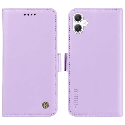 YIKATU YK-003 For Samsung Galaxy A06 Case Wallet Stand Leather Phone Cover Side Buckle