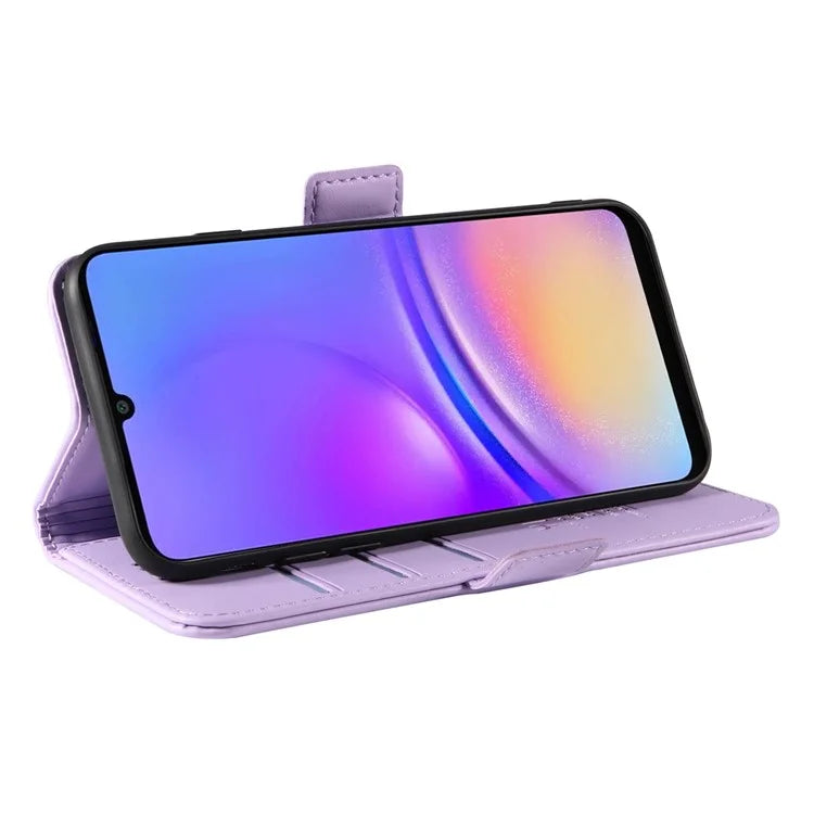 YIKATU YK-003 For Samsung Galaxy A06 Case Wallet Stand Leather Phone Cover Side Buckle