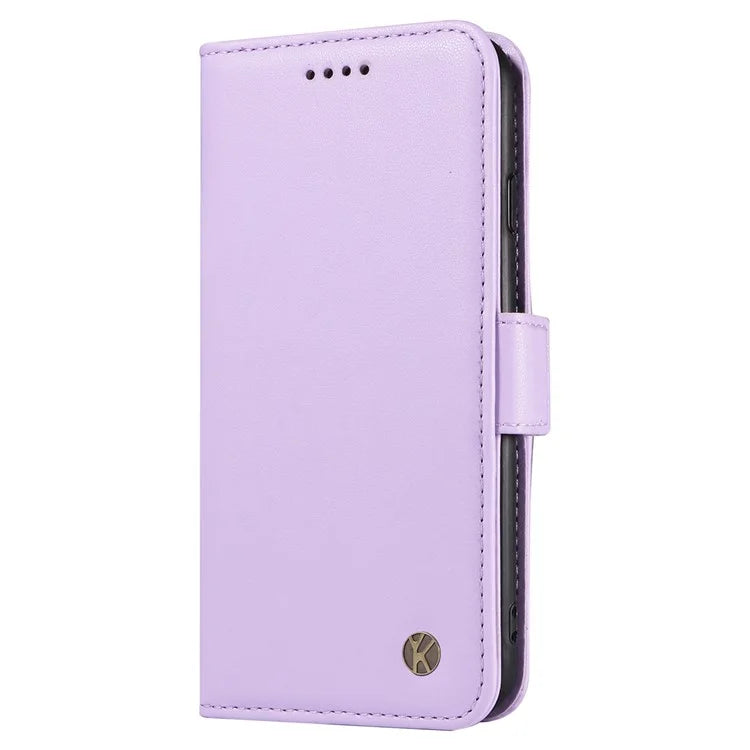 YIKATU YK-003 For Samsung Galaxy A06 Case Wallet Stand Leather Phone Cover Side Buckle