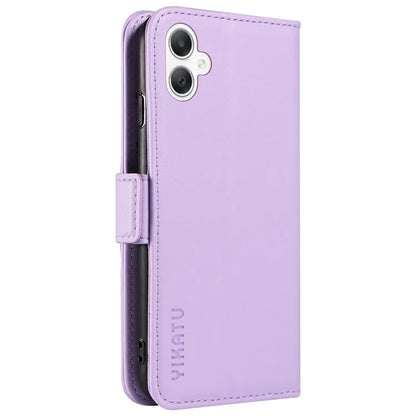 YIKATU YK-003 For Samsung Galaxy A06 Case Wallet Stand Leather Phone Cover Side Buckle