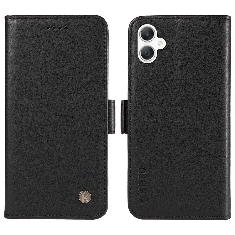 YIKATU YK-003 For Samsung Galaxy A06 Case Wallet Stand Leather Phone Cover Side Buckle