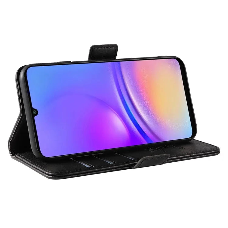 YIKATU YK-003 For Samsung Galaxy A06 Case Wallet Stand Leather Phone Cover Side Buckle
