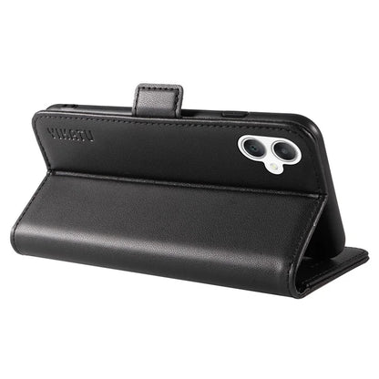 YIKATU YK-003 For Samsung Galaxy A06 Case Wallet Stand Leather Phone Cover Side Buckle