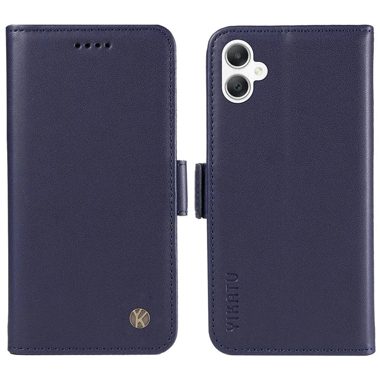 YIKATU YK-003 For Samsung Galaxy A06 Case Wallet Stand Leather Phone Cover Side Buckle
