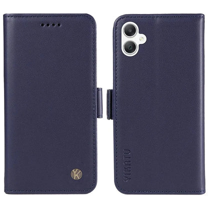 YIKATU YK-003 For Samsung Galaxy A06 Case Wallet Stand Leather Phone Cover Side Buckle