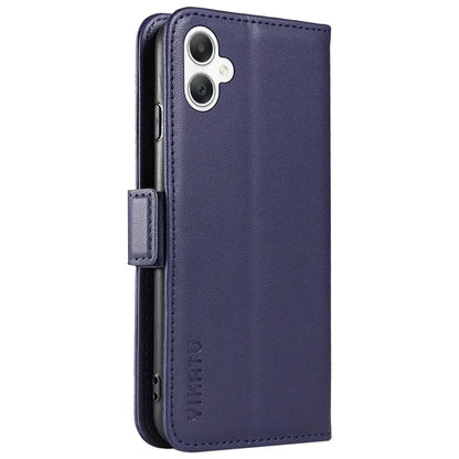 YIKATU YK-003 For Samsung Galaxy A06 Case Wallet Stand Leather Phone Cover Side Buckle