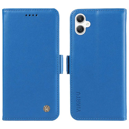 YIKATU YK-003 For Samsung Galaxy A06 Case Wallet Stand Leather Phone Cover Side Buckle