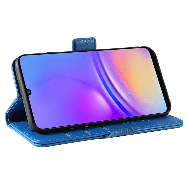 YIKATU YK-003 For Samsung Galaxy A06 Case Wallet Stand Leather Phone Cover Side Buckle