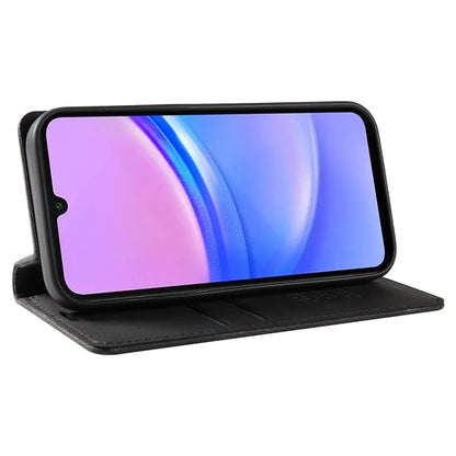 YIKATU YK-004 For Samsung Galaxy A16 5G Case Leather Skin-Touch Phone Cover Magnetic Auto-Absorbed