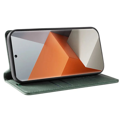 YIKATU YK-004 For Xiaomi Redmi Note 13 Pro+ 5G Case Leather Skin-Touch Phone Cover Magnetic Auto-Absorbed