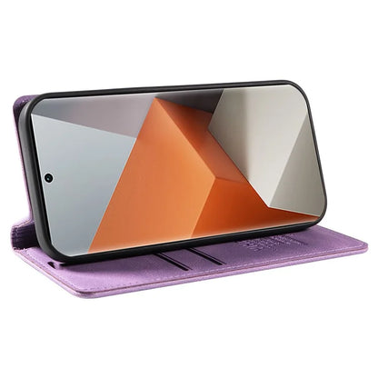 YIKATU YK-004 For Xiaomi Redmi Note 13 Pro+ 5G Case Leather Skin-Touch Phone Cover Magnetic Auto-Absorbed