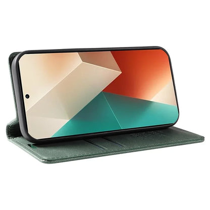 YIKATU YK-004 For Xiaomi Poco X6 5G / Redmi Note 13 Pro 5G Case Leather Skin-Touch Phone Cover Magnetic Auto-Absorbed