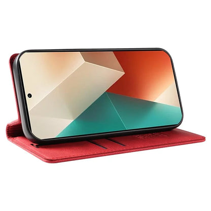 YIKATU YK-004 For Xiaomi Poco X6 5G / Redmi Note 13 Pro 5G Case Leather Skin-Touch Phone Cover Magnetic Auto-Absorbed