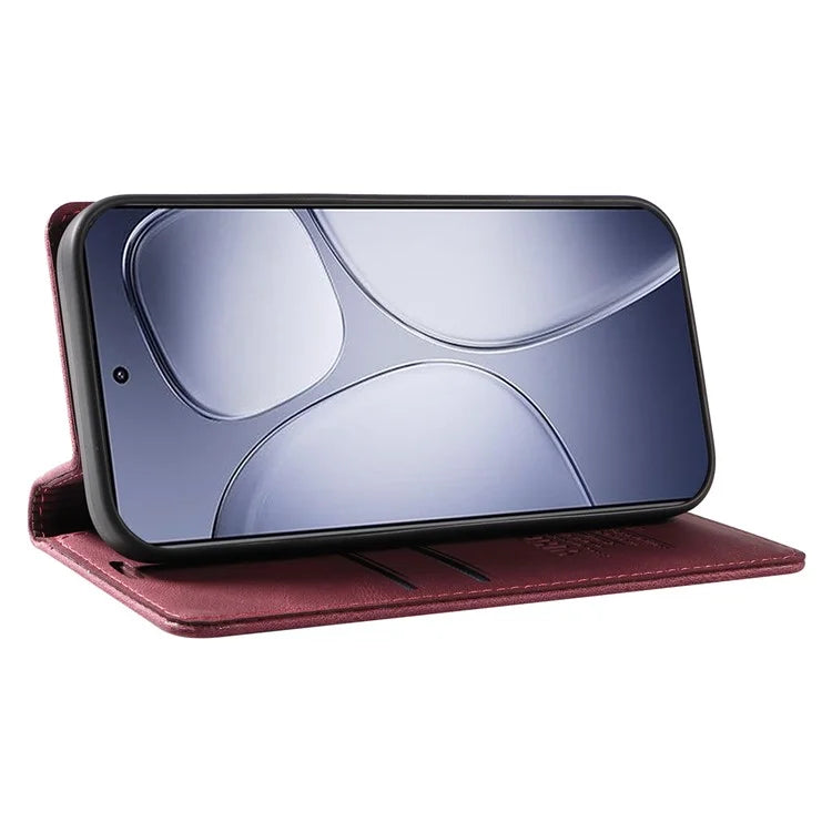 YIKATU YK-004 For Xiaomi Redmi K70 Ultra Case Leather Skin-Touch Phone Cover Magnetic Auto-Absorbed