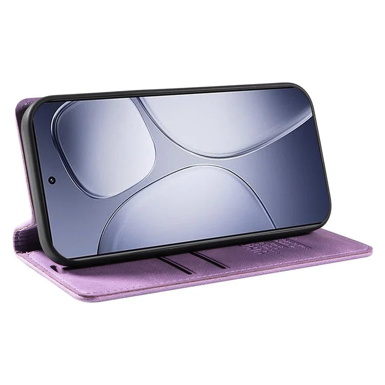 YIKATU YK-004 For Xiaomi Redmi K70 Ultra Case Leather Skin-Touch Phone Cover Magnetic Auto-Absorbed