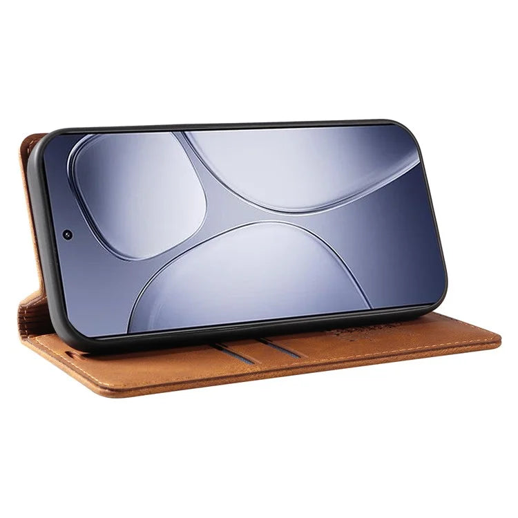 YIKATU YK-004 For Xiaomi Redmi K70 Ultra Case Leather Skin-Touch Phone Cover Magnetic Auto-Absorbed