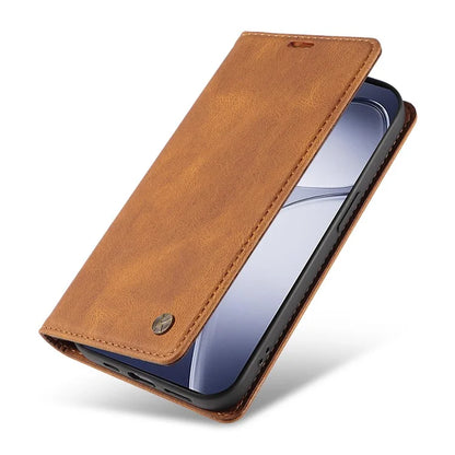 YIKATU YK-004 For Xiaomi Redmi K70 Ultra Case Leather Skin-Touch Phone Cover Magnetic Auto-Absorbed
