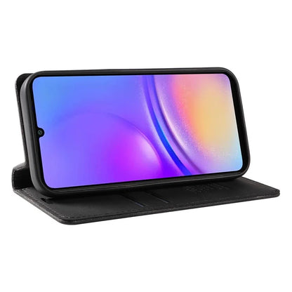 YIKATU YK-004 For Samsung Galaxy A06 Case Leather Skin-Touch Phone Cover Magnetic Auto-Absorbed