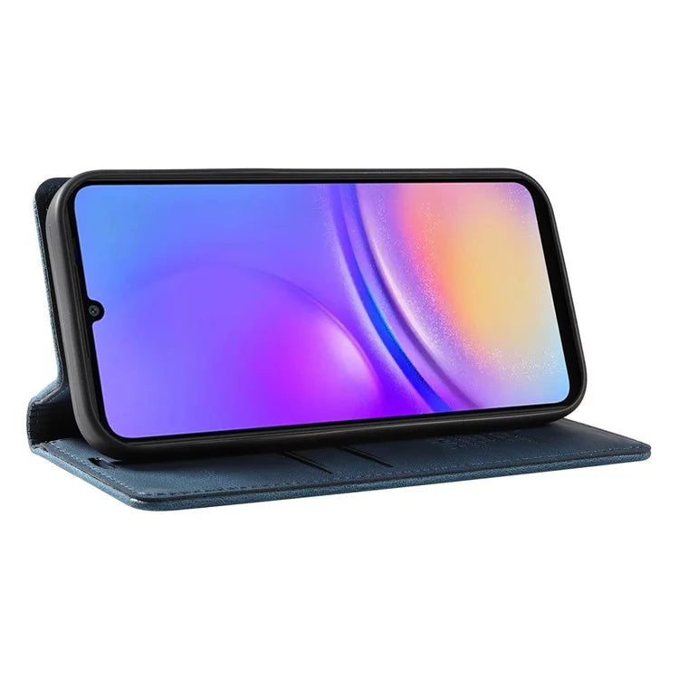 YIKATU YK-004 For Samsung Galaxy A06 Case Leather Skin-Touch Phone Cover Magnetic Auto-Absorbed