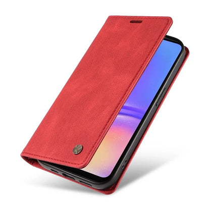 YIKATU YK-004 For Samsung Galaxy A06 Case Leather Skin-Touch Phone Cover Magnetic Auto-Absorbed