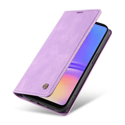 YIKATU YK-004 For Samsung Galaxy A06 Case Leather Skin-Touch Phone Cover Magnetic Auto-Absorbed