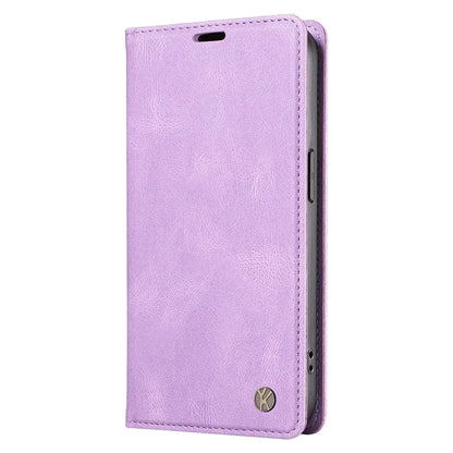 YIKATU YK-004 For Samsung Galaxy A06 Case Leather Skin-Touch Phone Cover Magnetic Auto-Absorbed