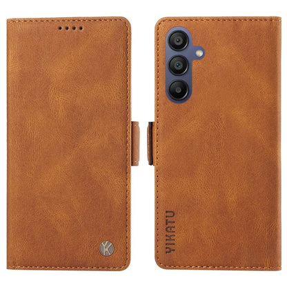 YIKATU YK-005 For Samsung Galaxy A16 5G Case PU Leather Wallet Phone Cover Skin Touch Feeling