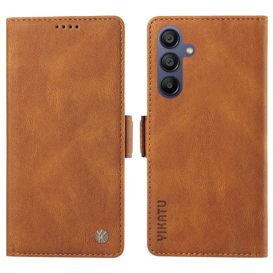 YIKATU YK-005 For Samsung Galaxy A16 5G Case PU Leather Wallet Phone Cover Skin Touch Feeling