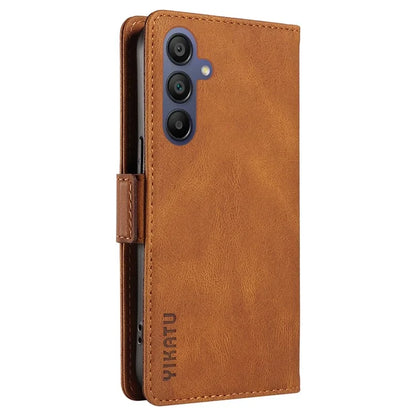 YIKATU YK-005 For Samsung Galaxy A16 5G Case PU Leather Wallet Phone Cover Skin Touch Feeling