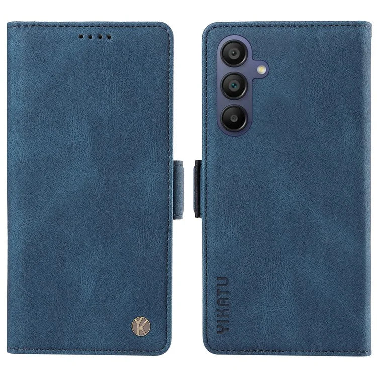 YIKATU YK-005 For Samsung Galaxy A16 5G Case PU Leather Wallet Phone Cover Skin Touch Feeling