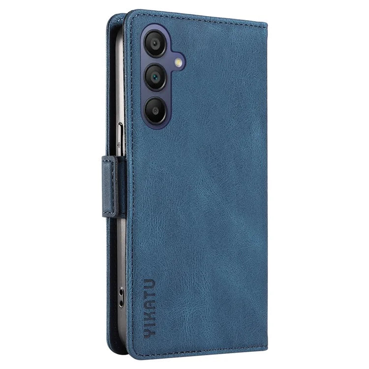 YIKATU YK-005 For Samsung Galaxy A16 5G Case PU Leather Wallet Phone Cover Skin Touch Feeling