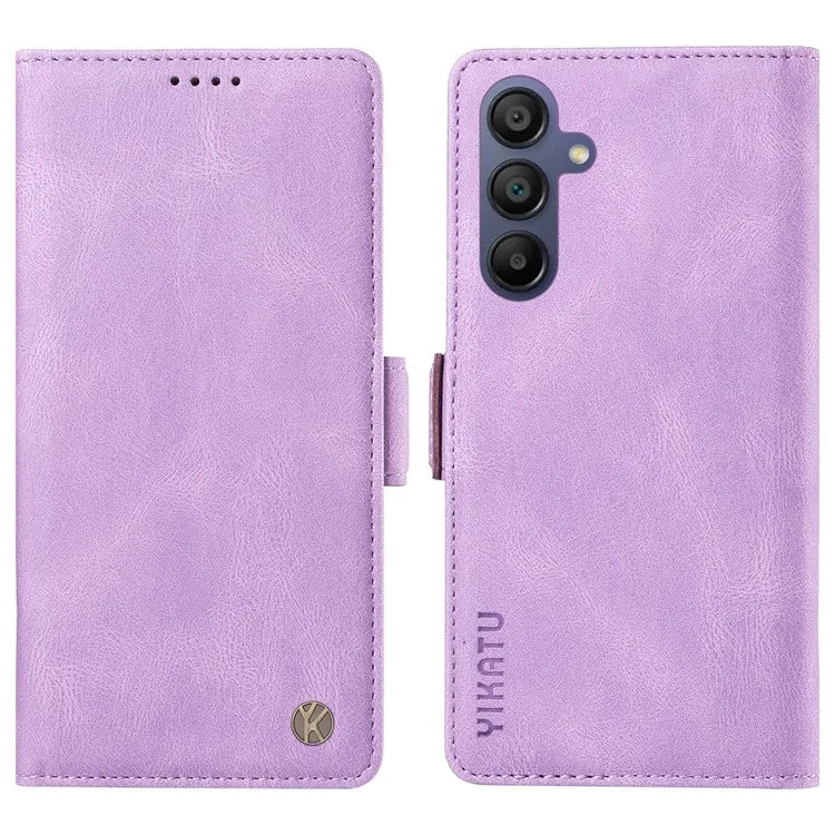 YIKATU YK-005 For Samsung Galaxy A16 5G Case PU Leather Wallet Phone Cover Skin Touch Feeling