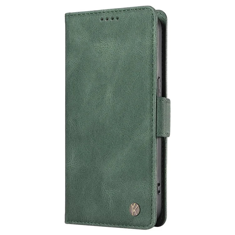 YIKATU YK-005 For Samsung Galaxy A16 5G Case PU Leather Wallet Phone Cover Skin Touch Feeling
